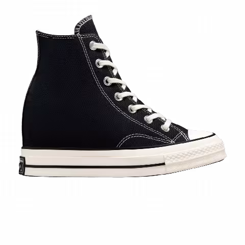 Converse Wmns Chuck 70 Wedge Platform High 'Black Egret'
