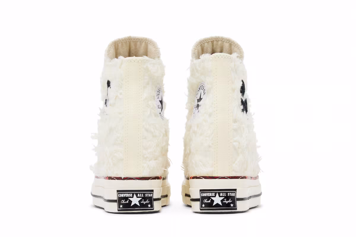 Isabel Marant x Converse Women's Chuck 70 Internal Wedge High Vanilla White, view 7