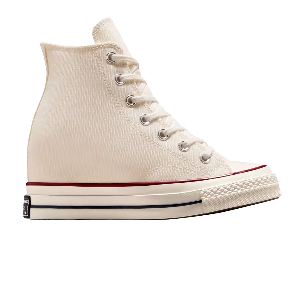 Converse Women's Chuck 70 Wedge Platform High Egret