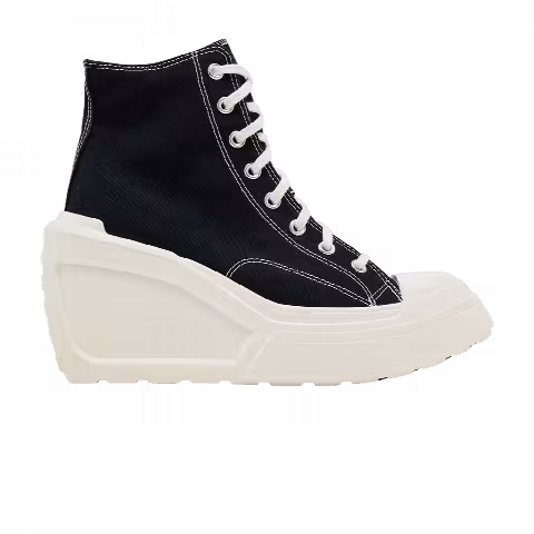 Converse Wmns Chuck 70 De Luxe Wedge 'Black Egret'