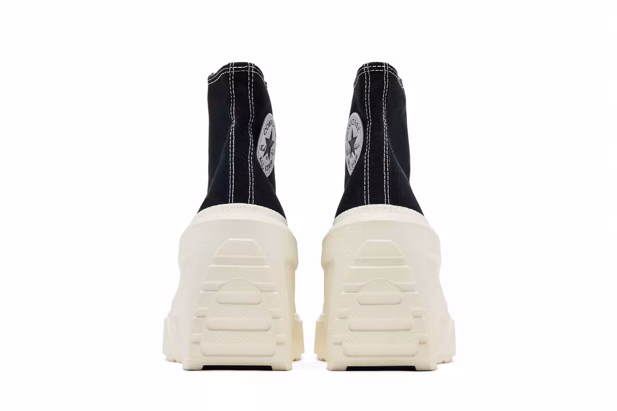 Converse Women's Chuck 70 De Luxe Wedge Black Egret, view 7