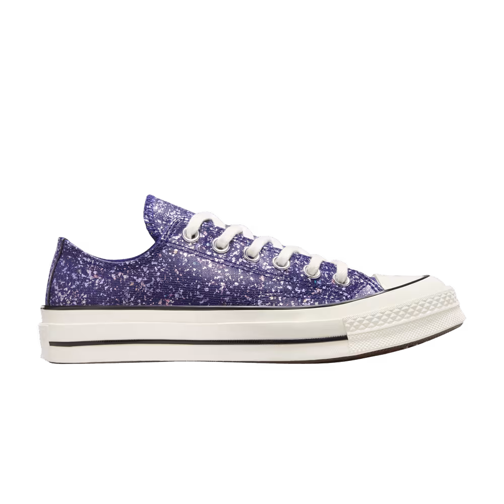 Converse Women's Chuck 70 Low Glitter - Night Indigo