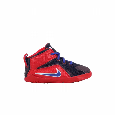 Nike LeBron 12 TD 'Red Navy'