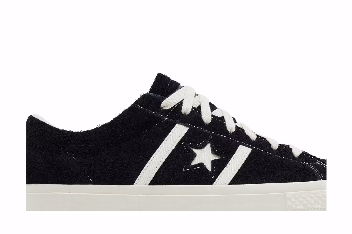 Converse One Star Academy Pro Suede Black Egret, view 3