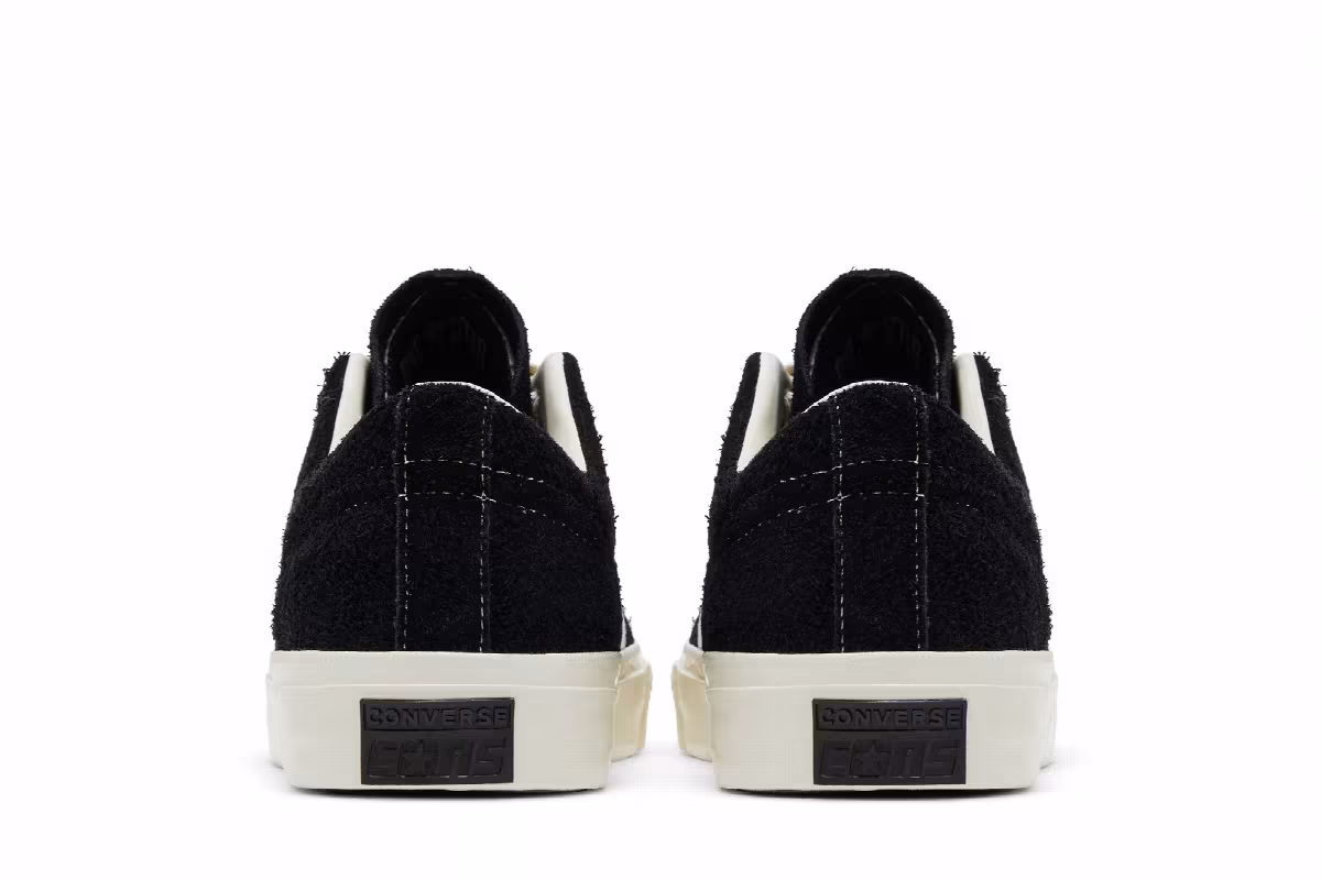 Converse One Star Academy Pro Suede Black Egret, view 7