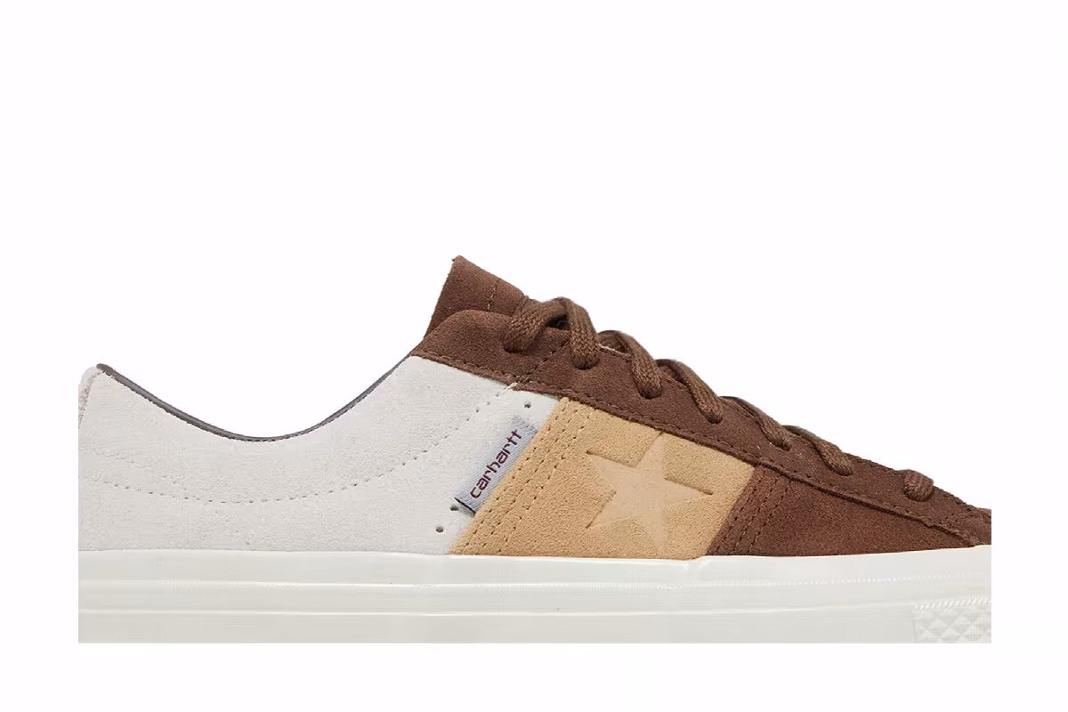 Carhartt WIP x Converse One Star Academy Pro Low Starfish Dark Earth, view 3