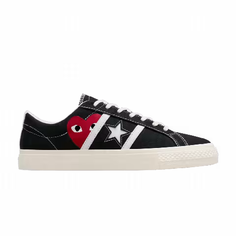 Comme des Garçons PLAY x Converse One Star Academy Pro 'Black Egret'