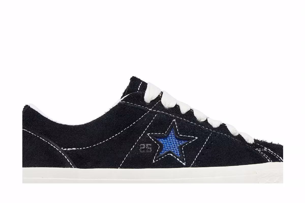 Quartersnacks x Converse One Star Pro Low Black, view 3