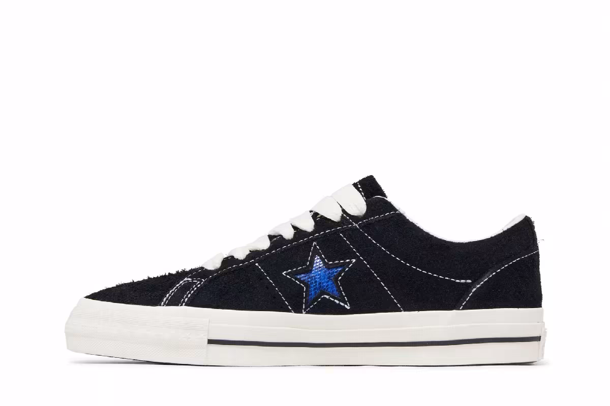 Quartersnacks x Converse One Star Pro Low Black, view 4