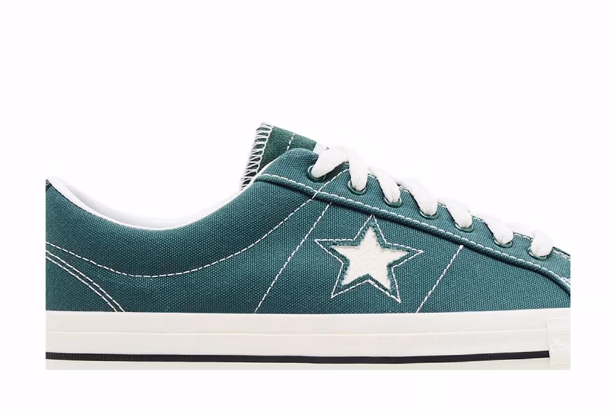thisisneverthat x Converse One Star Pro Low Trekking Green, view 3
