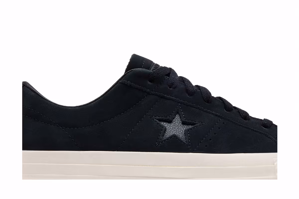 Converse One Star Pro Low Black Egret, view 3