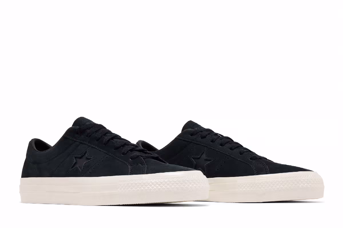 Converse One Star Pro Low Black Egret, view 9