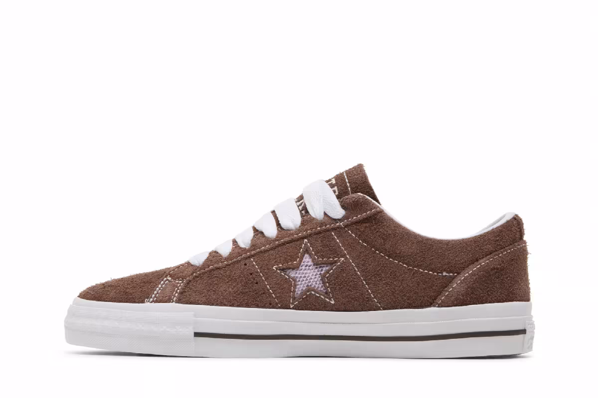 Quartersnacks x Converse One Star Pro Low Dark Clove, view 4