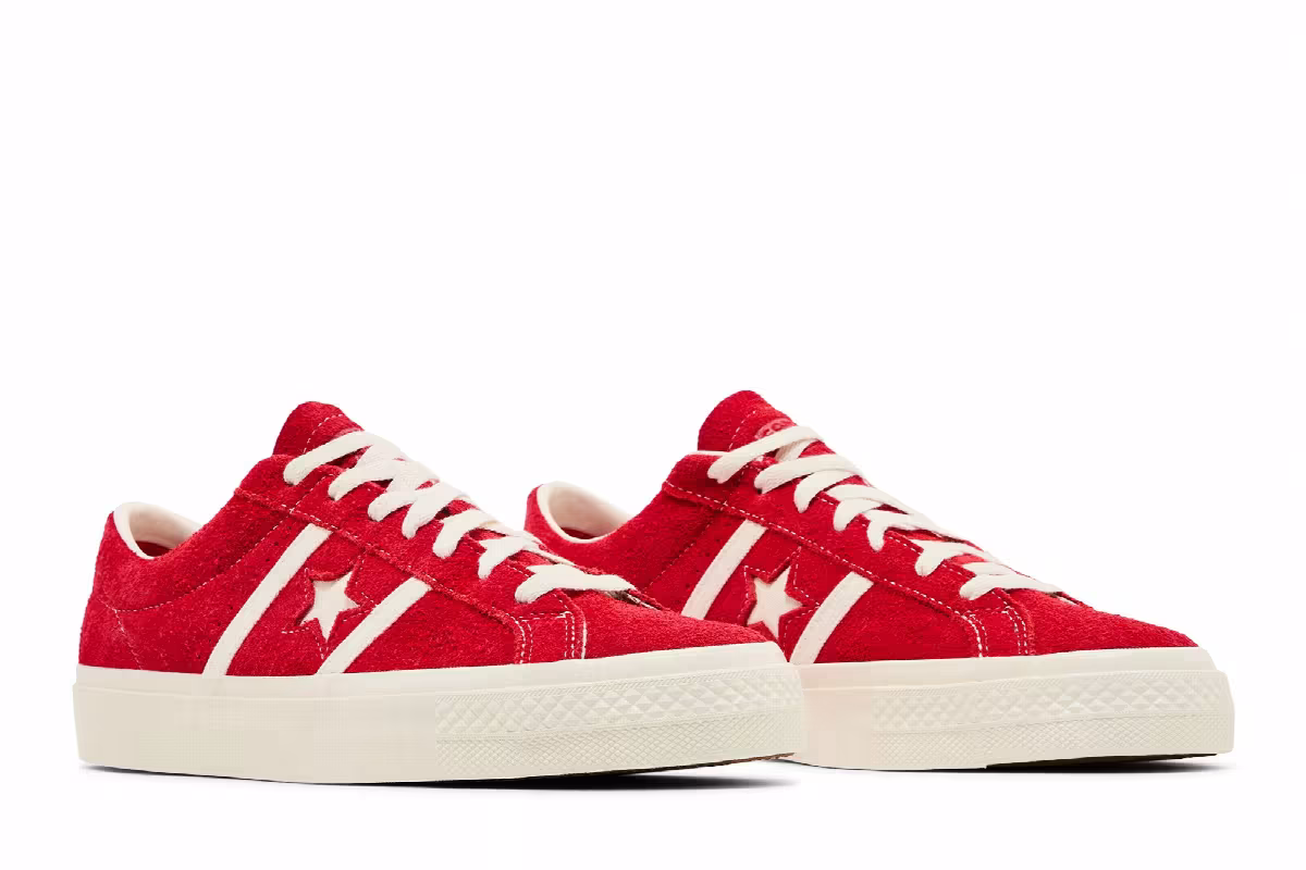 Converse One Star Academy Pro Suede Red Egret, view 9