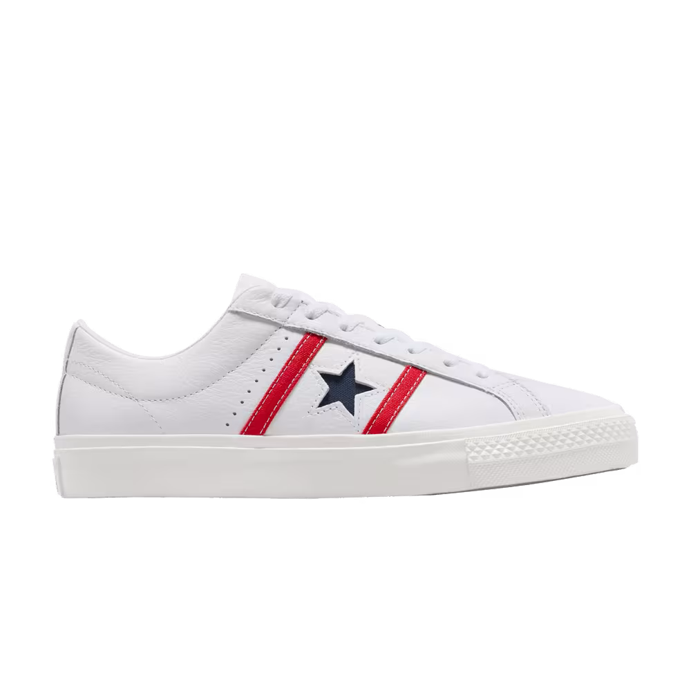 Converse One Star Academy Pro White Red Blue