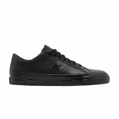 Jamie Platt x Converse One Star Pro Ox Low 'Black Snakeskin'