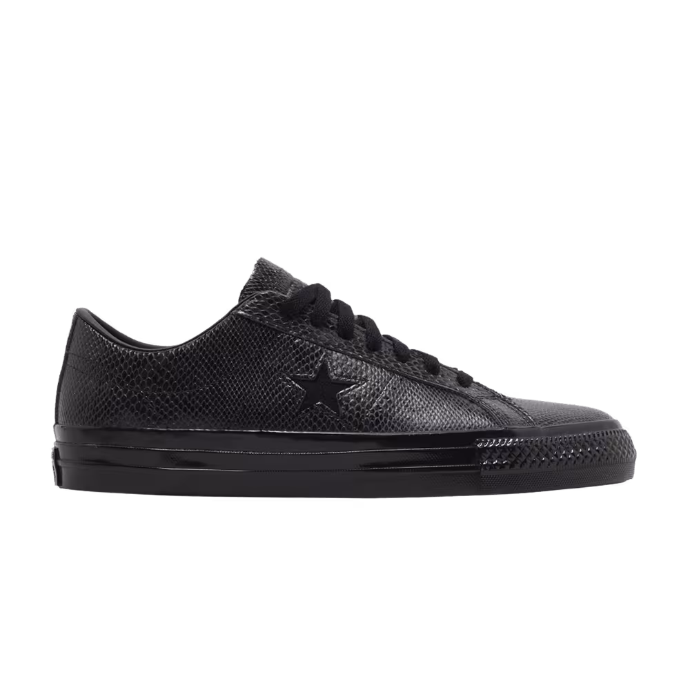 Jamie Platt x Converse One Star Pro Ox Low Black Snakeskin
