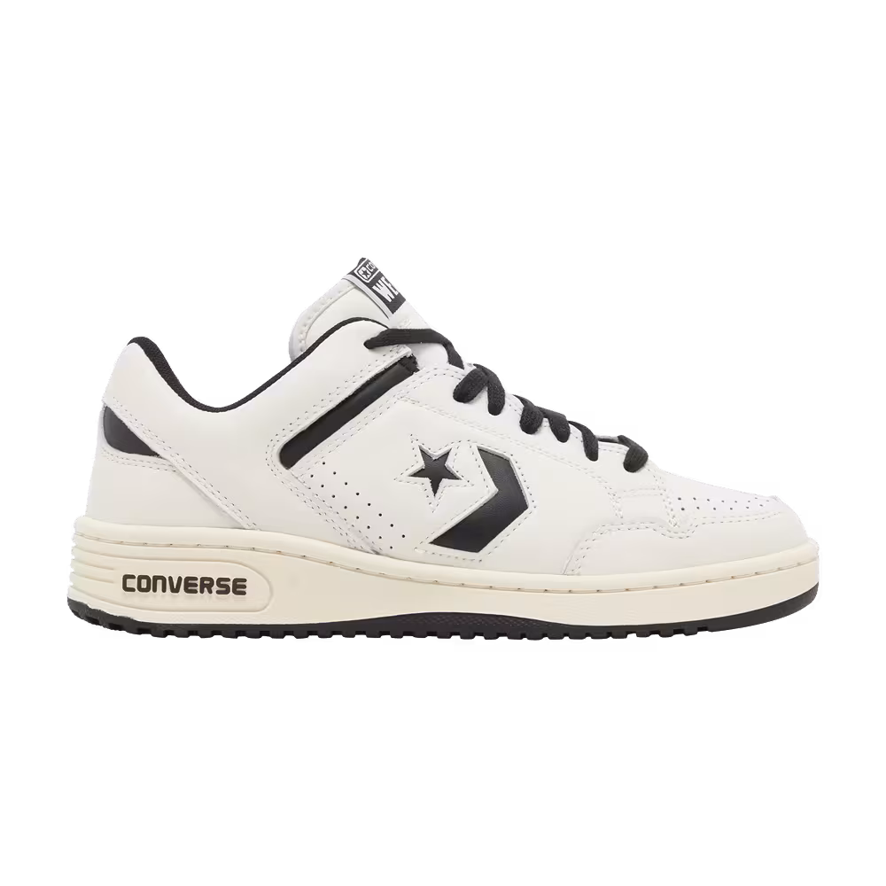 Converse Weapon Low Old Money Pack - White Black
