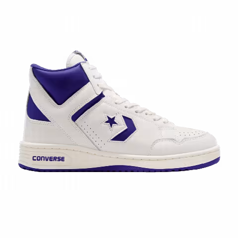 Converse Weapon Mid 'Vintage White Court Purple'