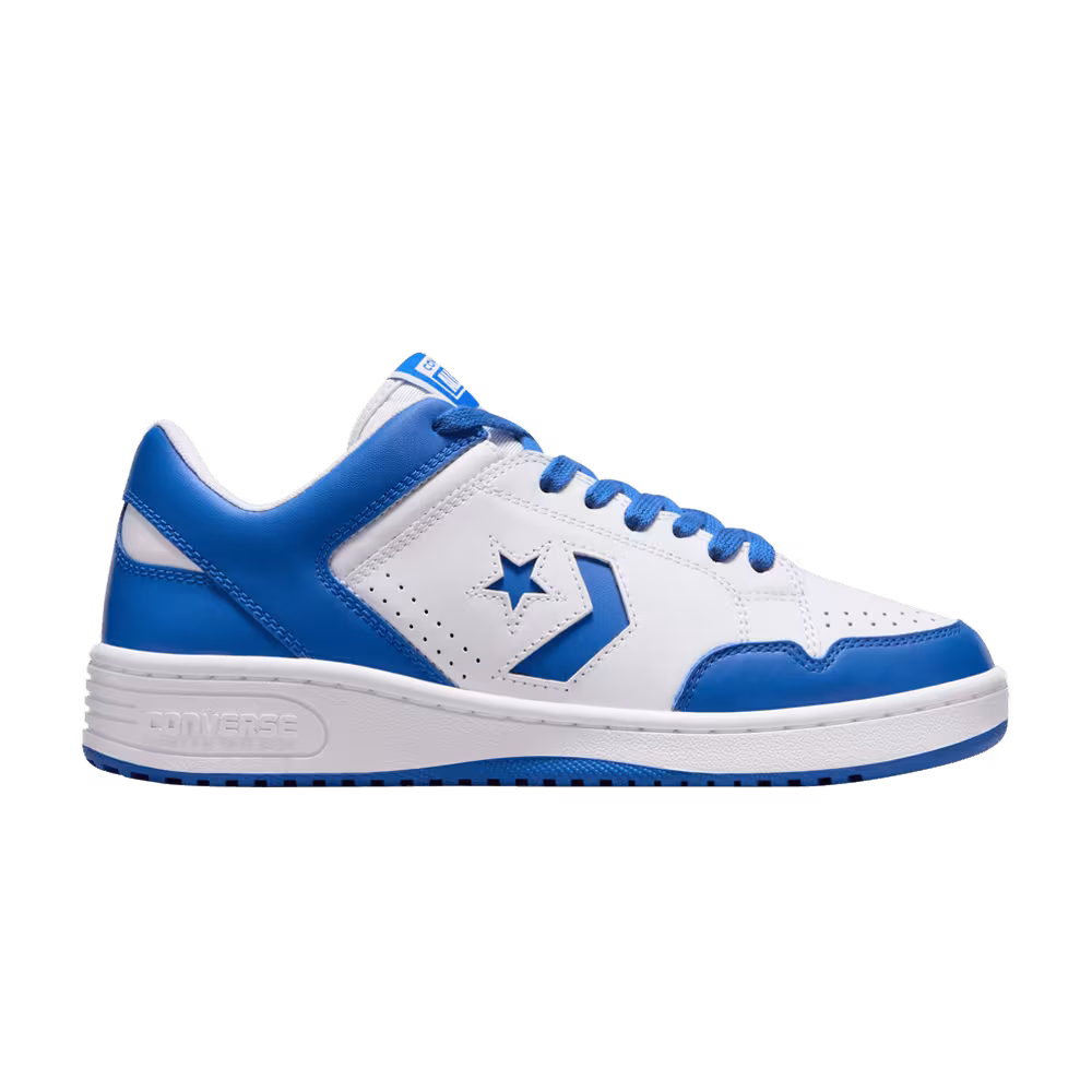 Converse Weapon Low White Laser Blue