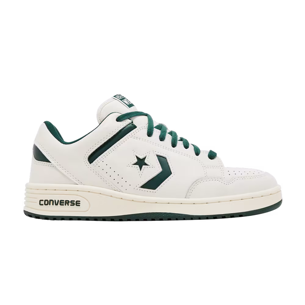 Converse Weapon Low Green Envy Vintage White