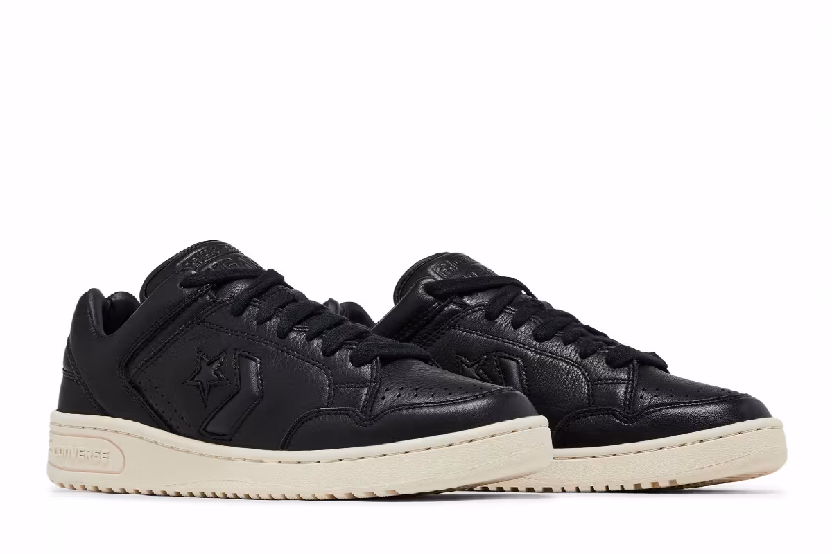 Converse Weapon Low Mono Pack - Black Natural Ivory, view 9