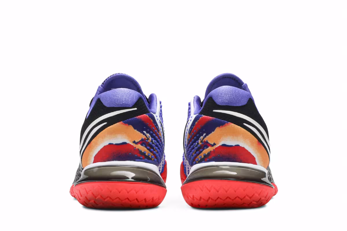 Nike Women's Court Air Zoom Vapor Cage 4 Persian Violet Crimson, view 7