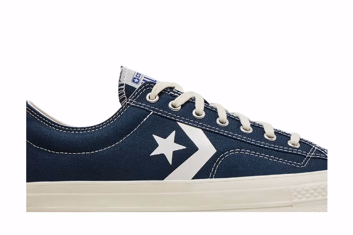 Converse Star Player 76 Low Navy Vintage White, view 3