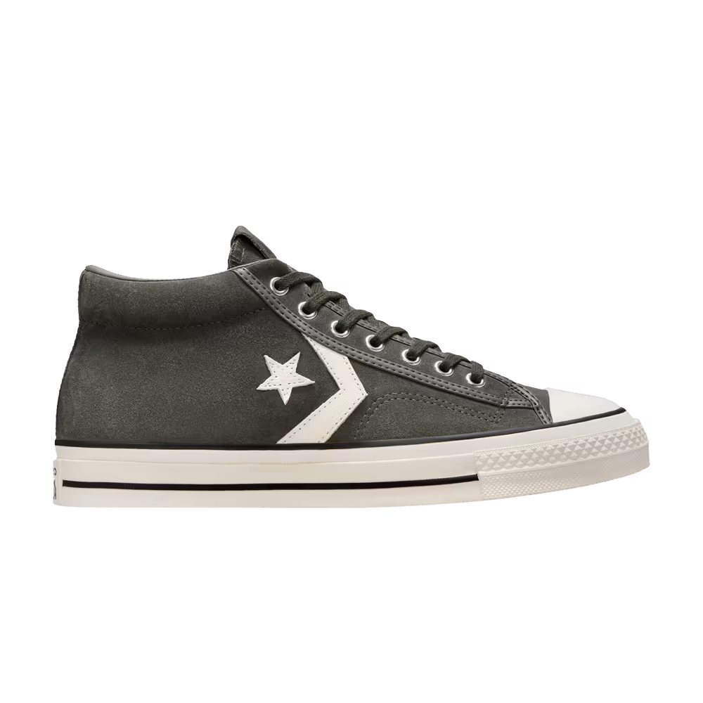 Converse Star Player 76 Suede Mid Cave Green