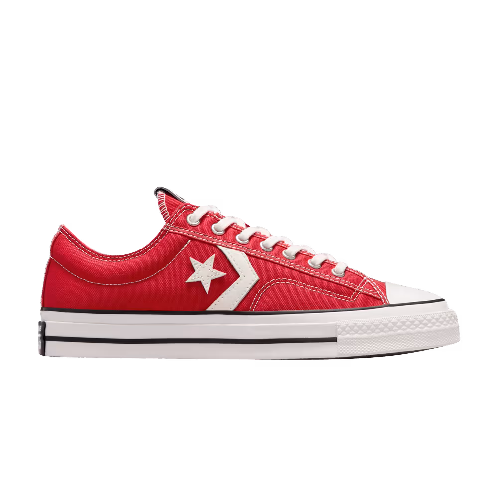 Converse Star Player 76 Low Premium Canvas - Red