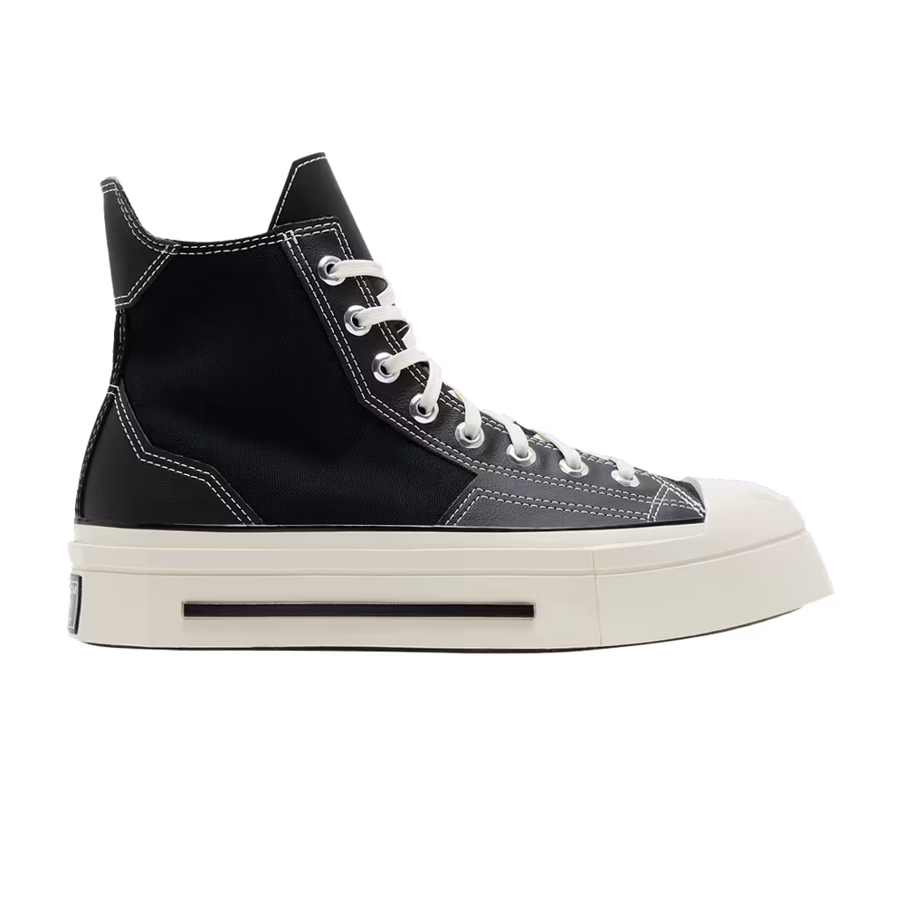 Converse Women's Chuck 70 De Luxe Squared High Black Egret