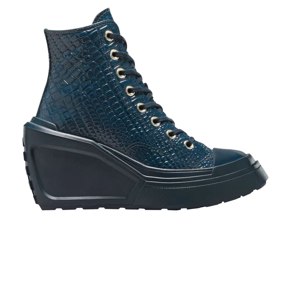 Converse Women's Chuck 70 De Luxe Wedge Platform High Into The Void Croc