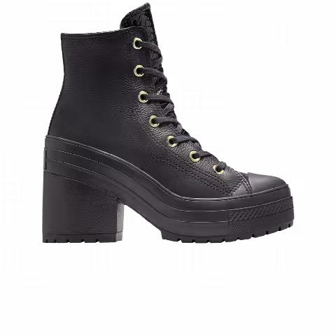 Converse Wmns Chuck 70 De Luxe Heel Platform High 'Black Light Gold'