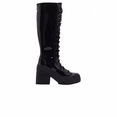 Converse Wmns Chuck 70 De Luxe Heel XX Platform High 'Triple Black Patent'