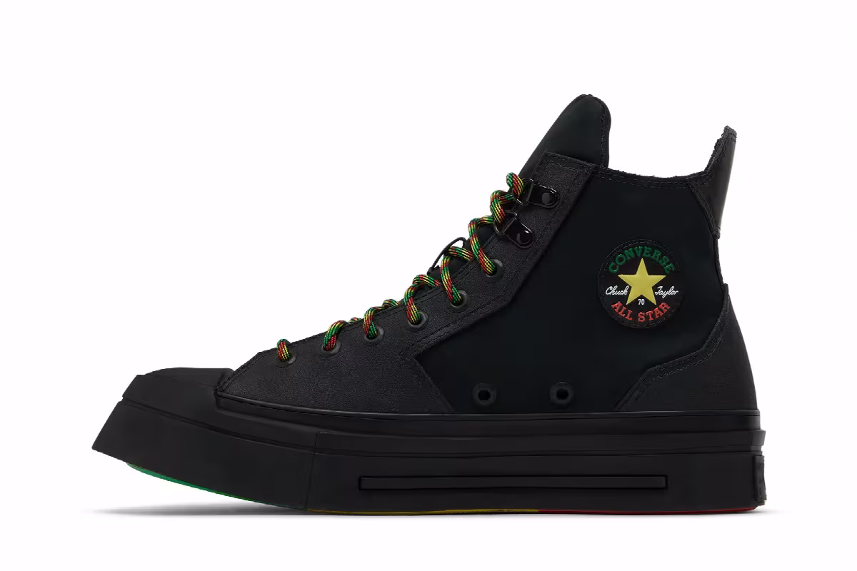 Daily Paper x Converse Chuck 70 De Luxe Squared High Pan-African, view 4