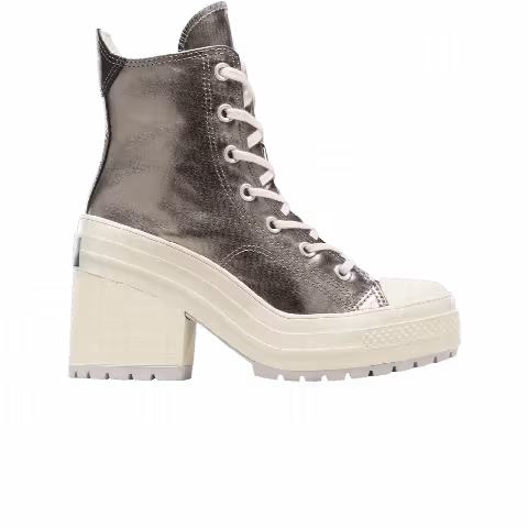 Converse Wmns Chuck 70 De Luxe Heel High 'Metallic Gunmetal'