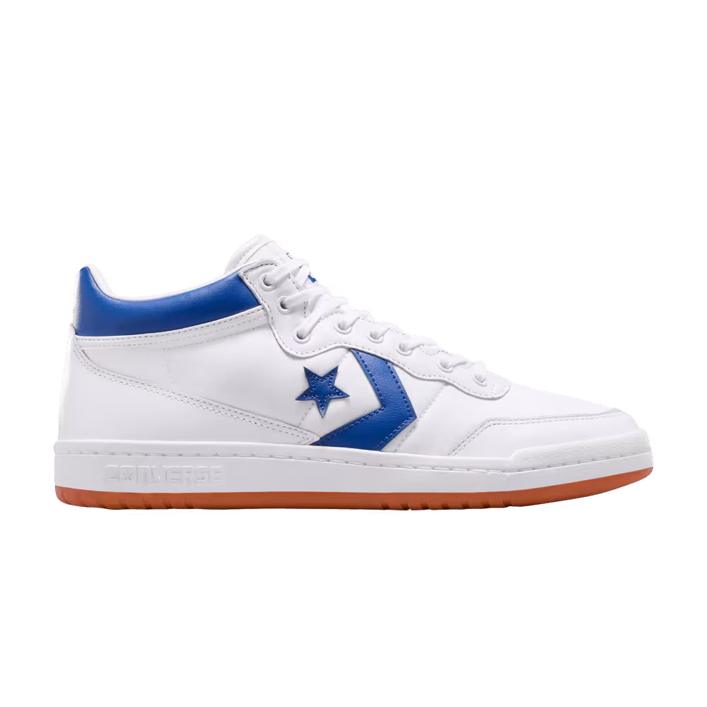 Converse Fastbreak Pro Leather Mid White Blue Gum