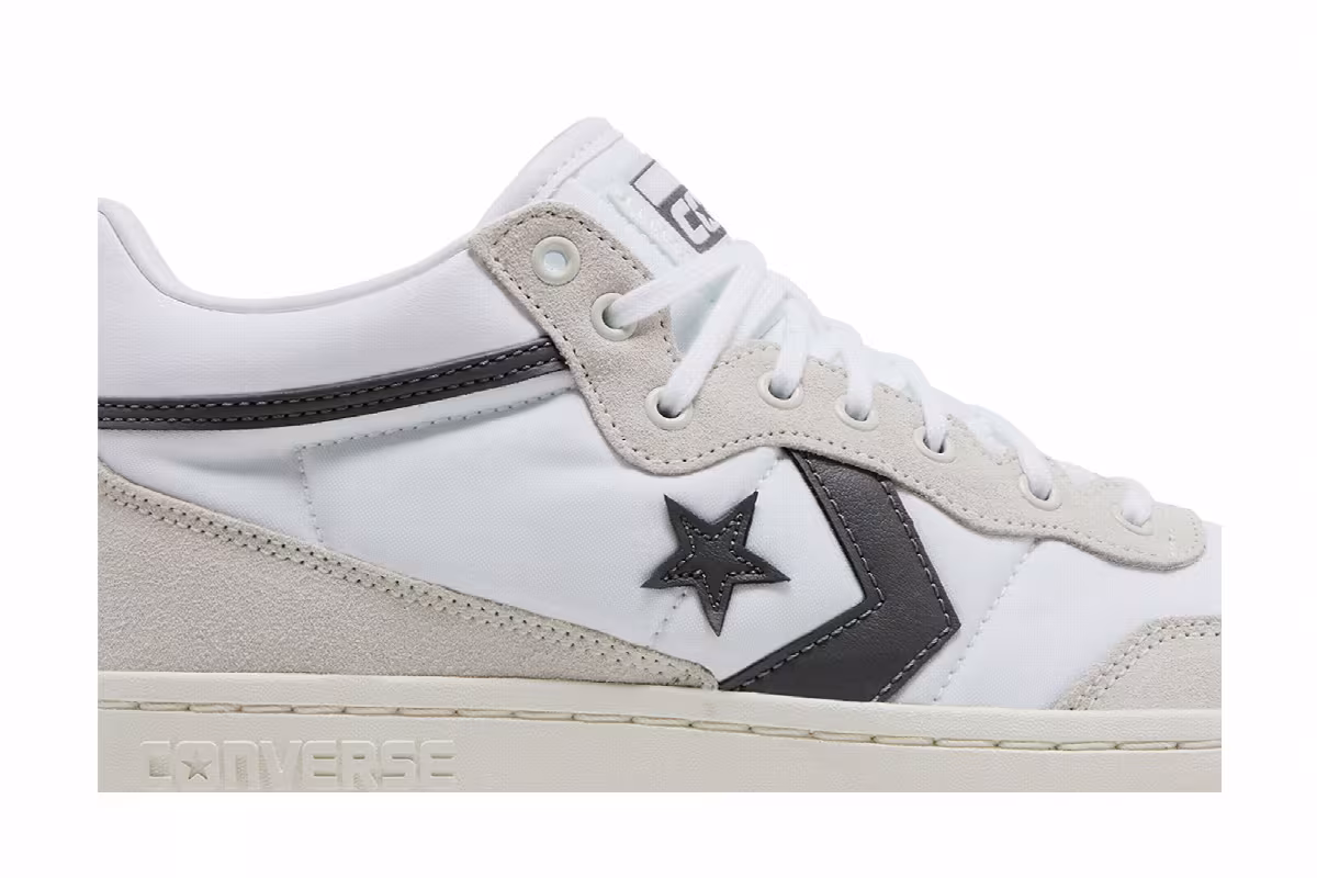 Converse Fastbreak Pro Mid White Vaporous Grey, view 3