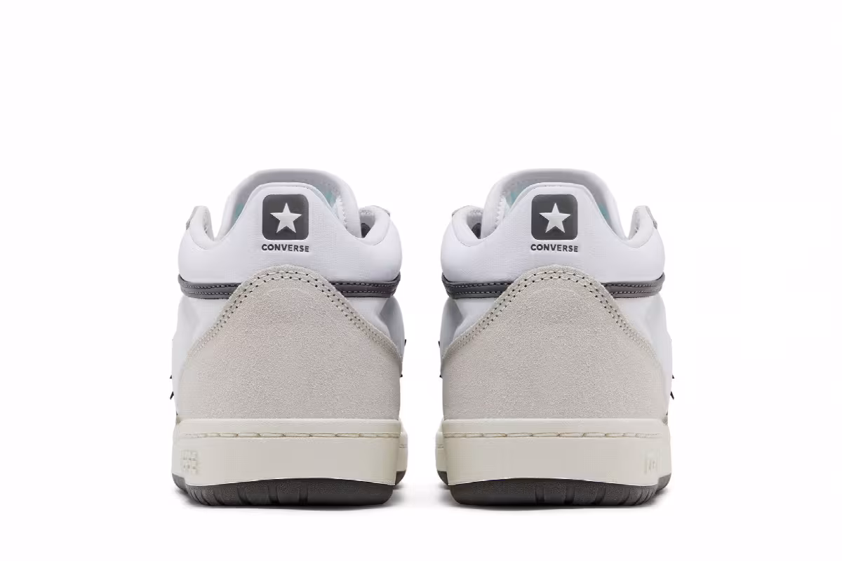 Converse Fastbreak Pro Mid White Vaporous Grey, view 7