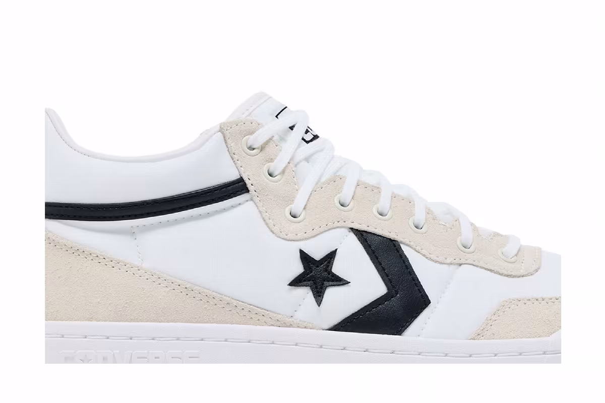 Converse Fastbreak Pro Mid White Black Egret, view 3
