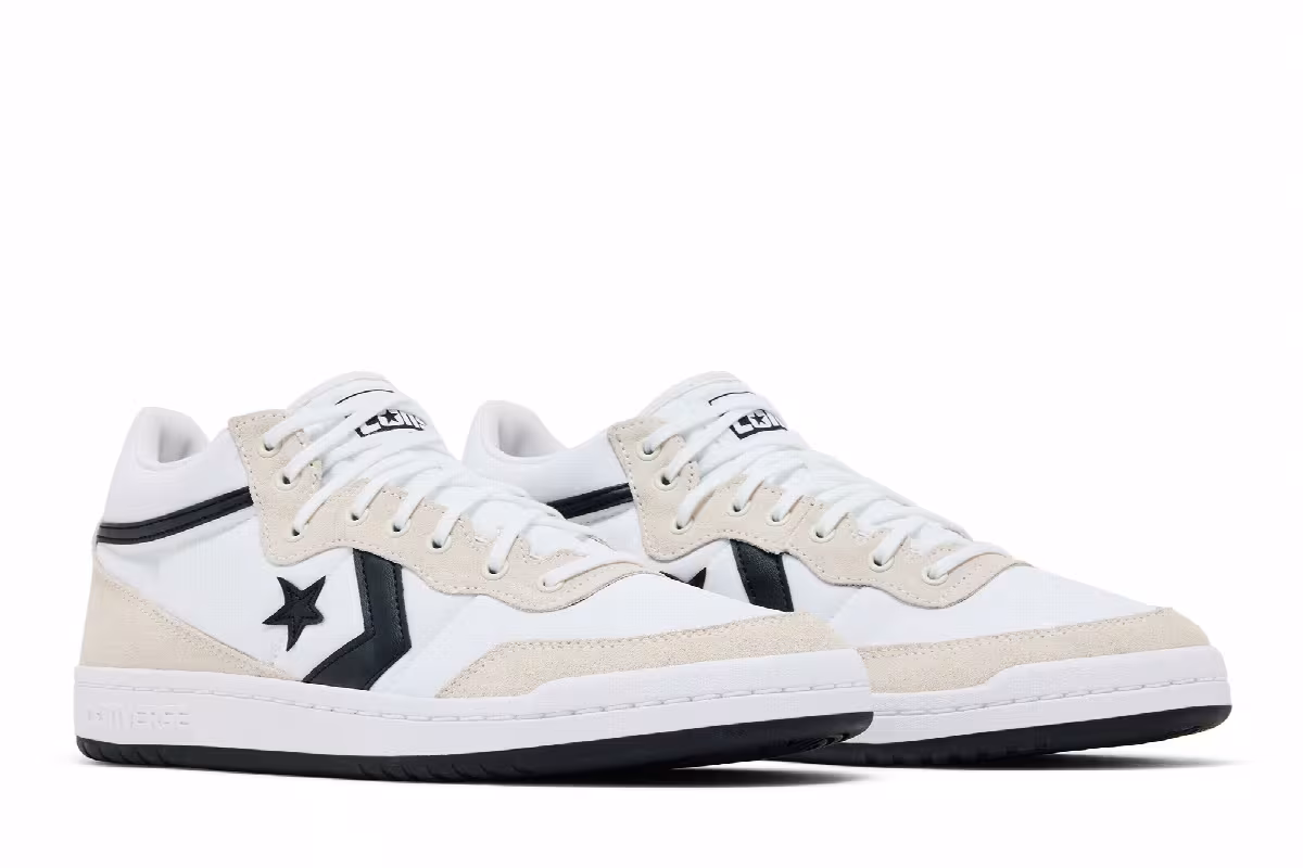 Converse Fastbreak Pro Mid White Black Egret, view 9