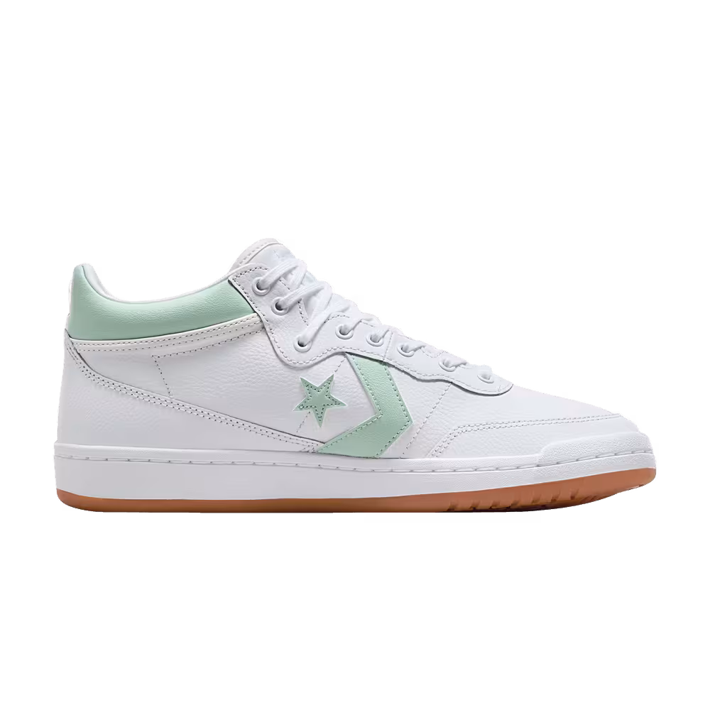 Converse Fastbreak Pro Leather Mid White Aloe Gum