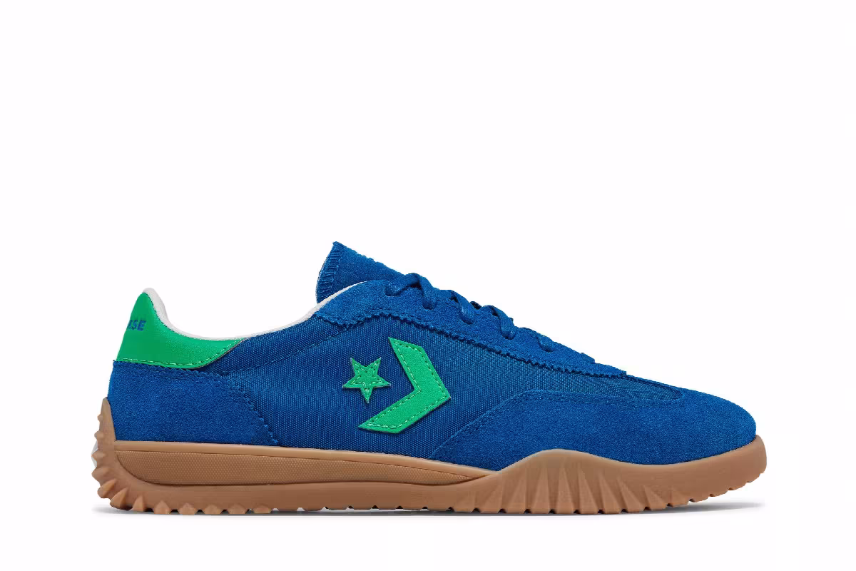 Converse Run Star Trainer Blue Apex Green, view 2