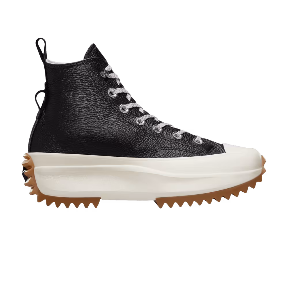 Converse Women's Run Star Hike Platform High Black Egret Gum