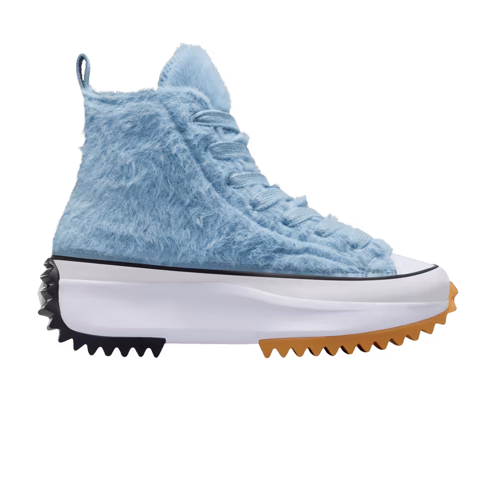 Converse Women's Run Star Hike Platform High Faux Fur - Out Of The Blue