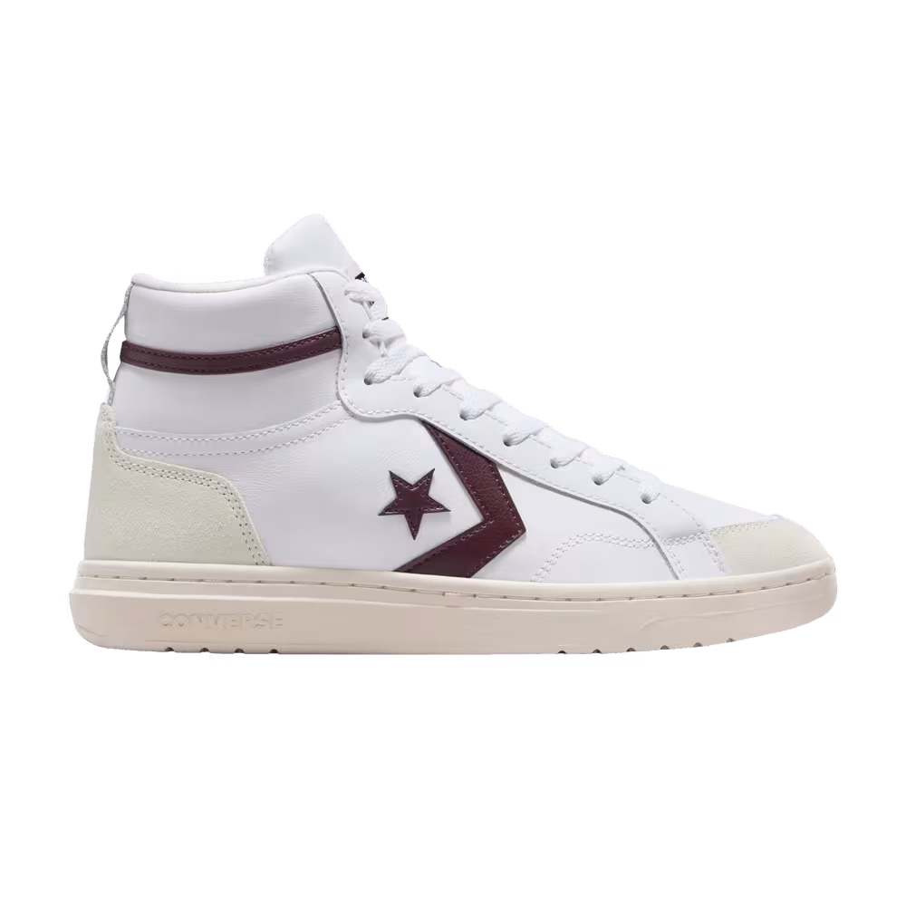 Converse Pro Blaze Classic Mid White Bloodstone