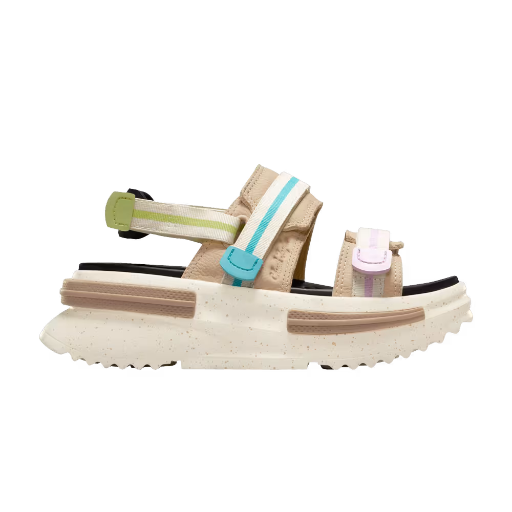Converse Run Star Utility CX Sandal Nutty Granola Citron