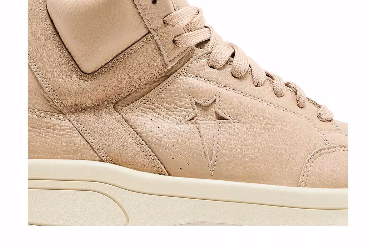 Rick Owens x Converse DRKSHDW TURBOWPN Mid Cave, view 3