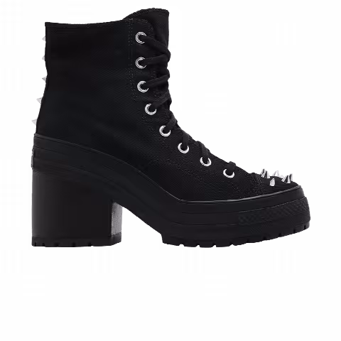Converse Wmns Chuck 70 De Luxe Heel Platform High 'Studded - Black'