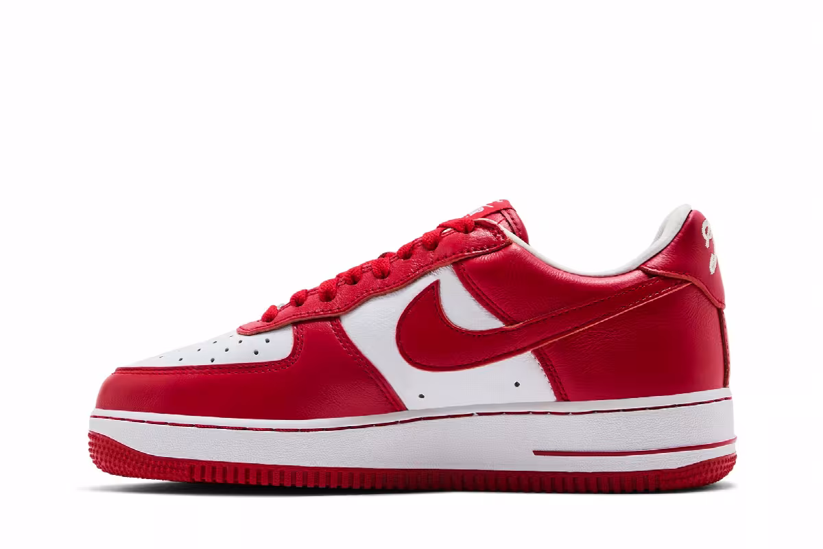 Terror Squad x Nike Air Force 1 Low QS University Red, view 4